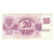 Nota, Letónia, 20 Rublu, 1992, KM:39, VF(30-35)