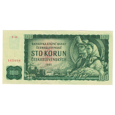 Nota, Checoslováquia, 100 Korun, 1961, KM:91c, EF(40-45)