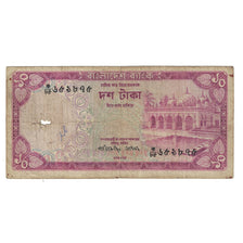 Banknote, Bangladesh, 10 Taka, KM:16a, VF(20-25)