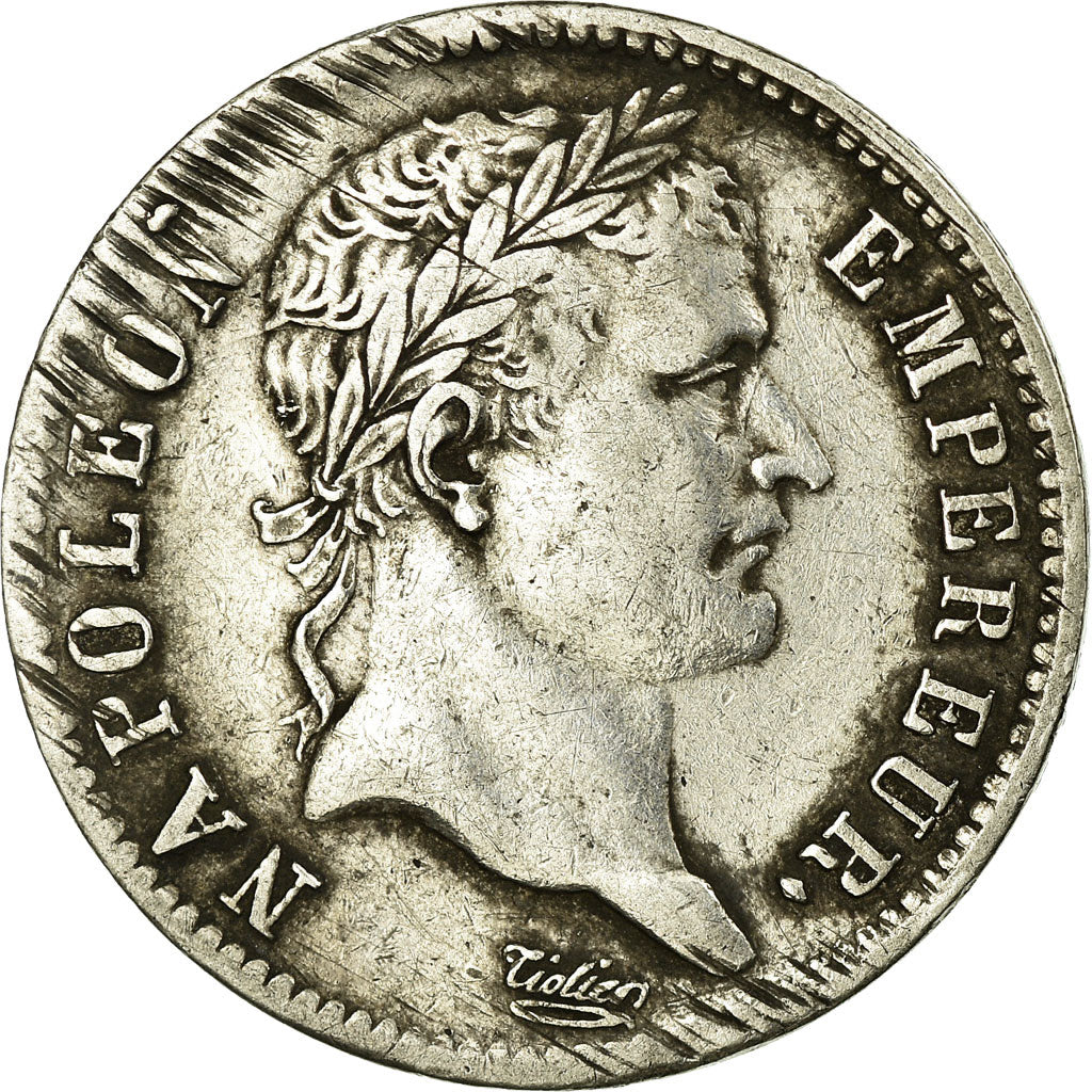 Münze, Frankreich, Napoléon I, Franc, 1808, Lille, SS, Silber, Gadoury:446