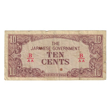 Banknote, MALAYA, 10 Cents, KM:M3a, VF(20-25)
