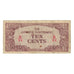 Banknote, MALAYA, 10 Cents, KM:M3a, VF(20-25)