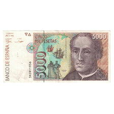 Banknote, Spain, 5000 Pesetas, 1992, 1992-10-12, KM:165, EF(40-45)