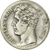 Moneda, Francia, Charles X, 1/2 Franc, 1829, La Rochelle, BC+, Plata