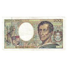 Francia, 200 Francs, Montesquieu, 1992, T.141246369, BC+, Fayette:70.12c