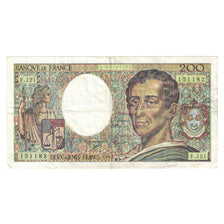 France, 200 Francs, Montesquieu, 1992, F.121151182, TTB, Fayette:70.12b, KM:155b
