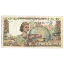 França, 10,000 Francs, Génie Français, 1955, F.8922 415, VF(30-35)