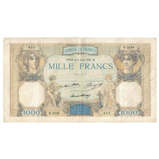 France, 1000 Francs, Cérès et Mercure, 1936, R.2534 455, VF(30-35)