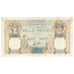 France, 1000 Francs, Cérès et Mercure, 1939, G.7568 122, EF(40-45)
