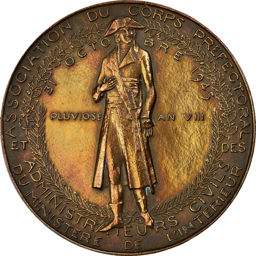 France, Medal, Ministère de l'Intérieur, Association du Corps Préfectoral