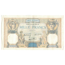 França, 1000 Francs, Cérès et Mercure, 1940, Y.9920 228, EF(40-45)