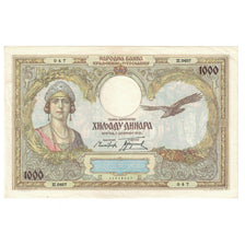Banknote, Yugoslavia, 1000 Dinara, 1931, 1931-12-01, KM:29, AU(55-58)