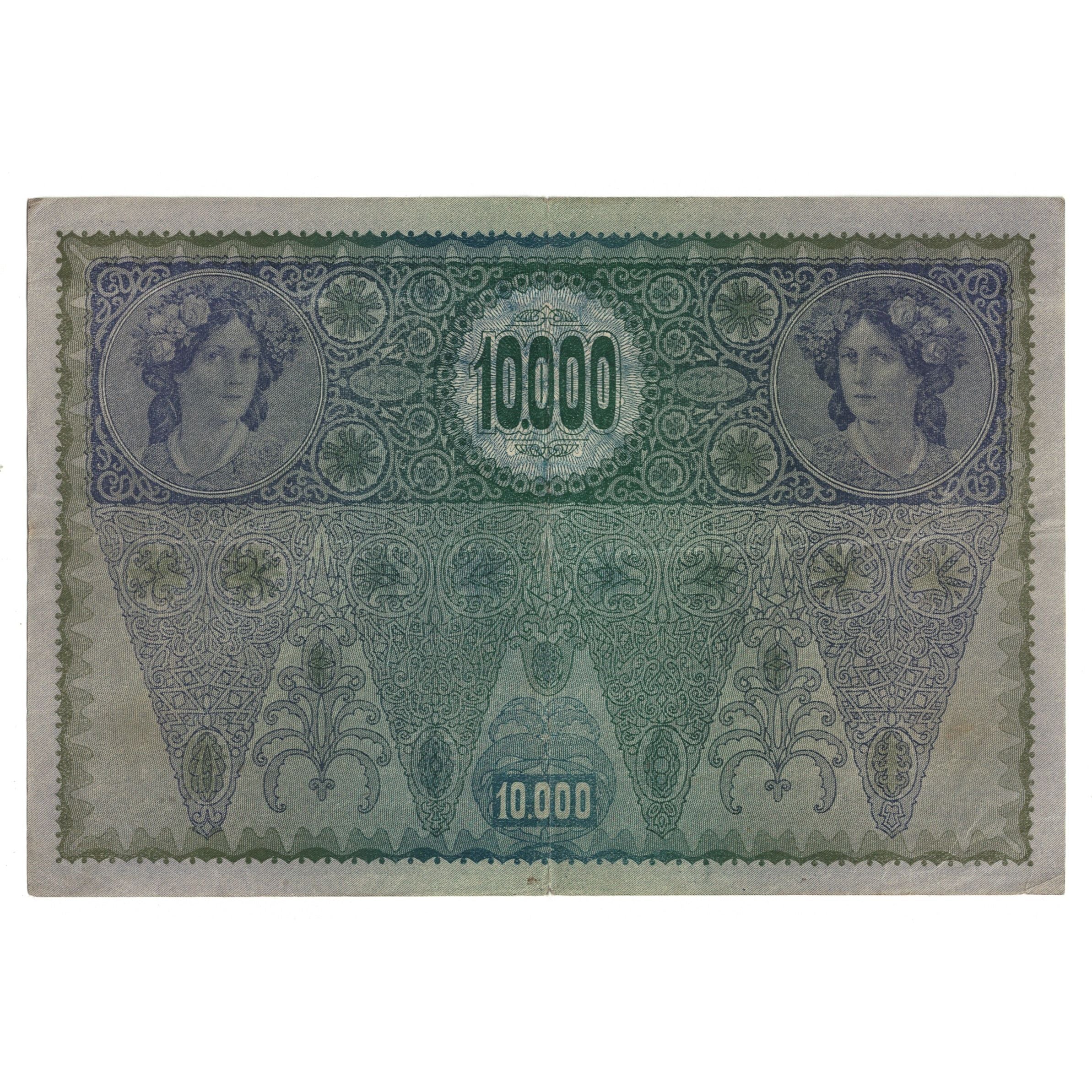 Banknote, Austria, 10,000 Kronen, 1918, 1918-11-02, KM:65, EF(40-45)