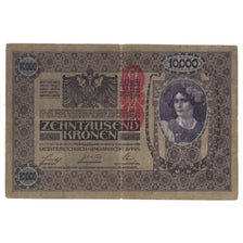Banknote, Austria, 10,000 Kronen, 1919, 1918-11-02, KM:64, VF(20-25)