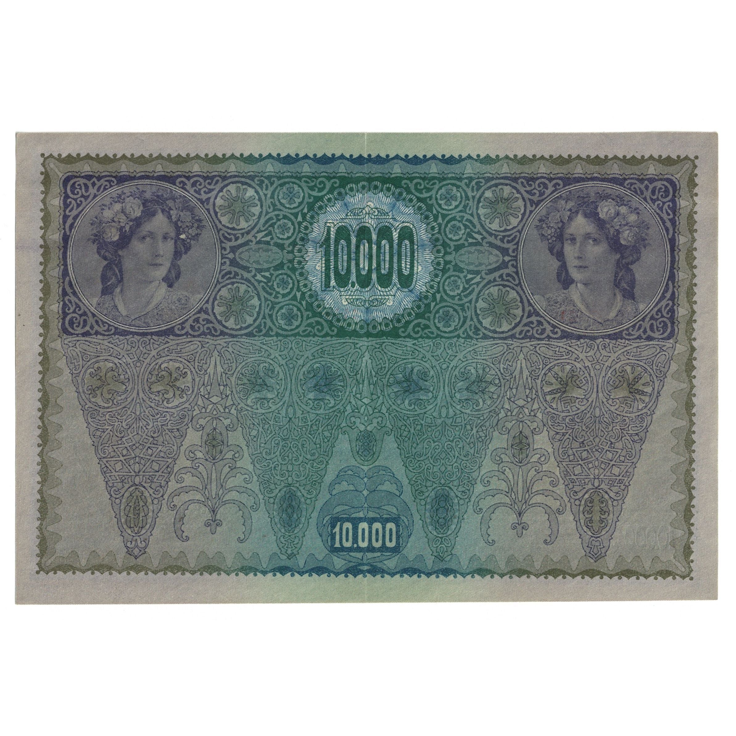 Banknote, Austria, 10,000 Kronen, 1918, 1918-11-02, KM:65, EF(40-45)