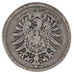 GERMANY - EMPIRE, Mark, 1876, Berlin, KM #7, EF(40-45), Silver, 24, 5.31