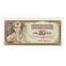 Banconote, Iugoslavia, 10 Dinara, 1968, 1968-05-01, KM:82b, SPL