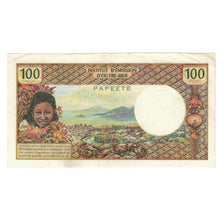 Banknote, Tahiti, 100 Francs, KM:24a, EF(40-45)