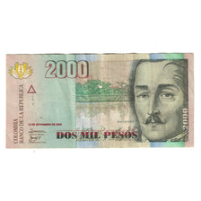 Banknote, Colombia, 2000 Pesos, 2006, 2006-11-14, KM:457d, EF(40-45)