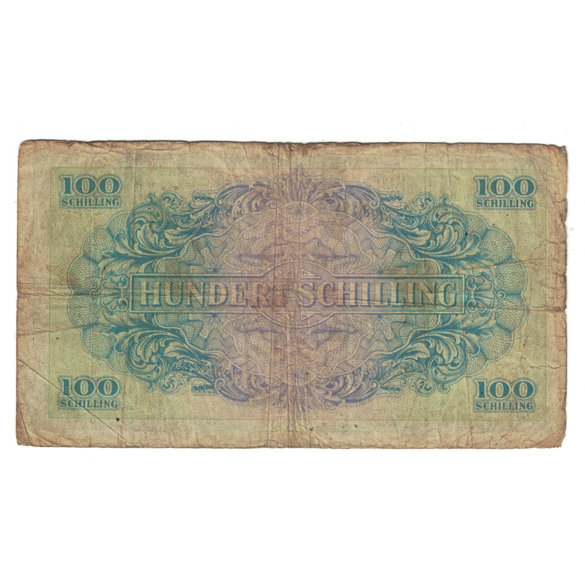 Banknote, Austria, 100 Schilling, 1944, KM:110a, VG(8-10)