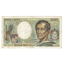 Francja, 200 Francs, Montesquieu, 1984, Y.025 813820, VF(30-35), Fayette:70.4