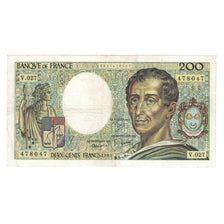 Francia, 200 Francs, Montesquieu, 1985, V.027 478047, BC+, Fayette:70.5, KM:155a