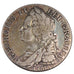GREAT BRITAIN, Shilling, 1745, KM #583.2, VF(30-35), Silver, 5.92
