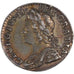 GREAT BRITAIN, Penny, 1760, KM #567, AU(55-58), Silver, 0.47