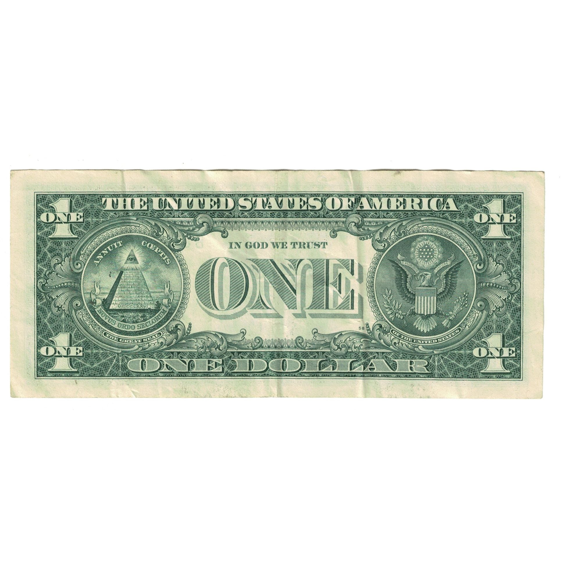 Billete, One Dollar, 2009, Estados Unidos, MBC
