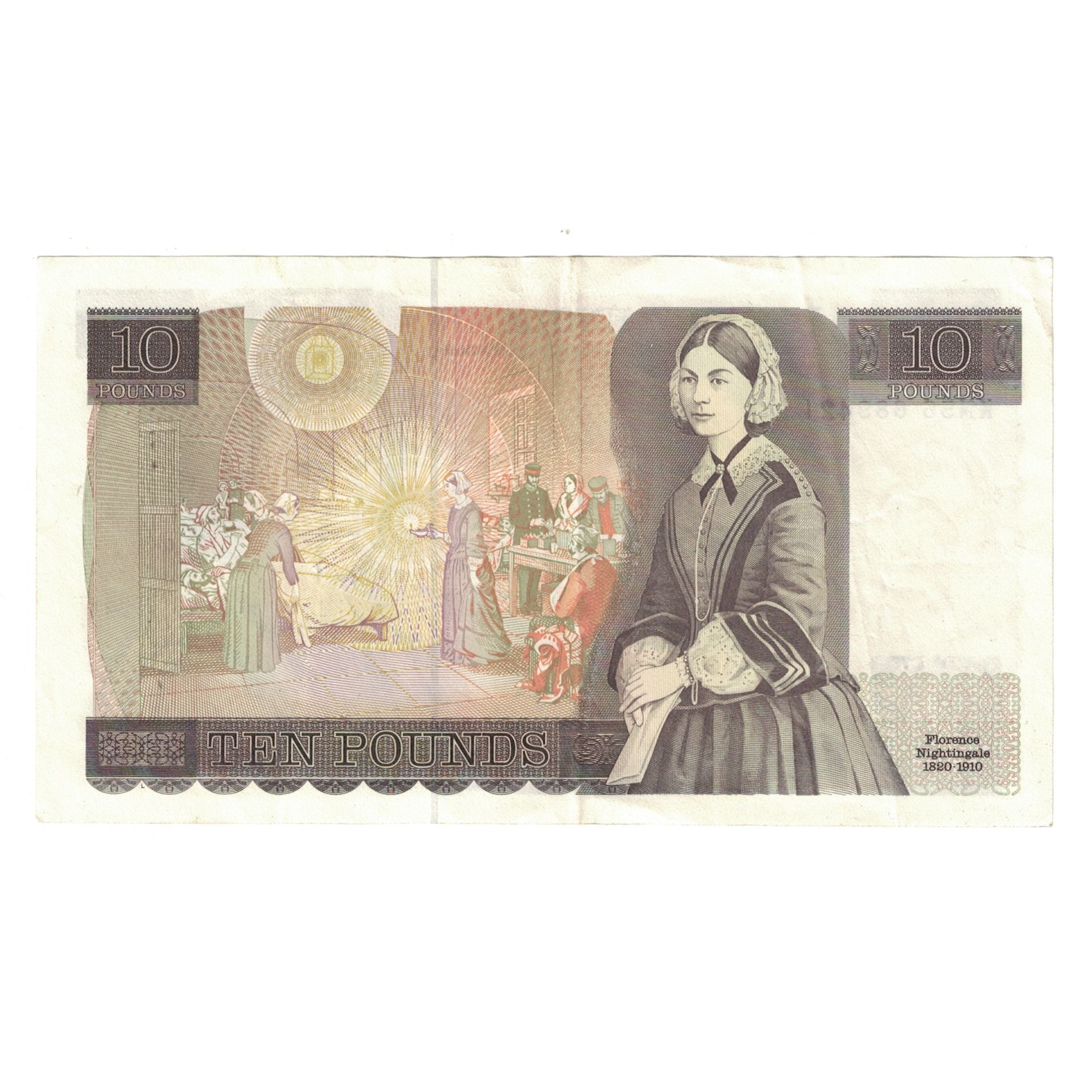 Banknote, Great Britain, 10 Pounds, 1992, KM:383a, EF(40-45)
