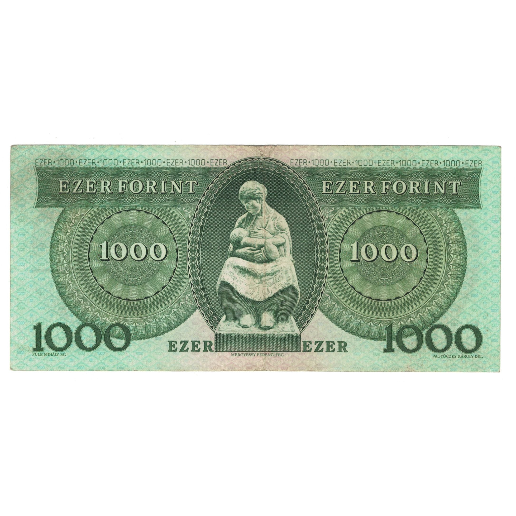 Banknote, Hungary, 1000 Forint, 1983, 1983-03-25, KM:173b, EF(40-45)