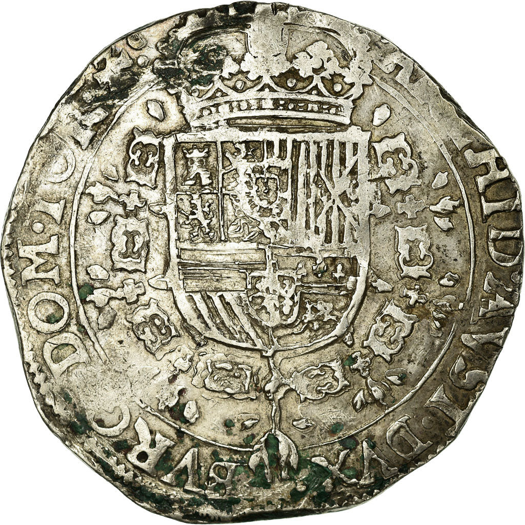 Moneta, Paesi Bassi Spagnoli, BRABANT, Patagon, 1632, Brabant, MB+, Argento