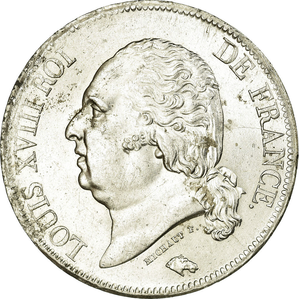 Monnaie, France, Louis XVIII, Louis XVIII, 5 Francs, 1821, Lille, SUP+, Argent
