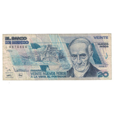 Banknote, Mexico, 20 Nuevos Pesos, 1992, 1992-07-31, KM:96, VF(30-35)