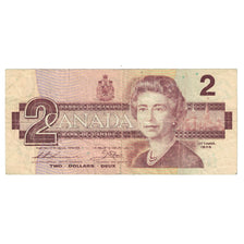 Billete, 2 Dollars, 1986, Canadá, KM:94a, BC+