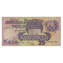Banknote, Seychelles, 25 Rupees, 1989, KM:33, VF(20-25)