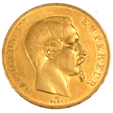 Second Empire, 50 Francs or Napoléon III tête nue