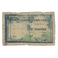 Billet, Indochine française, 1 Piastre = 1 Dong, KM:105, TB