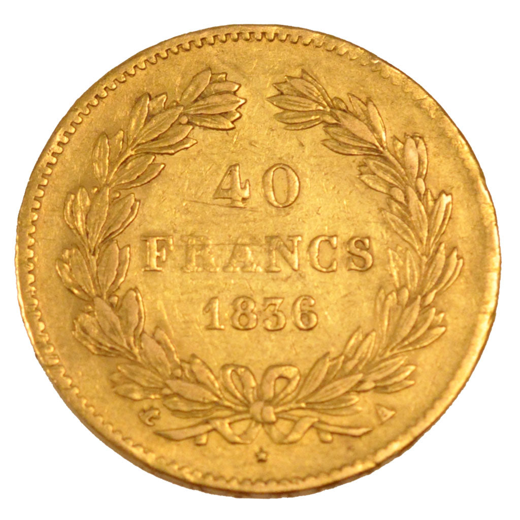Louis Philippe I, 40 Francs or