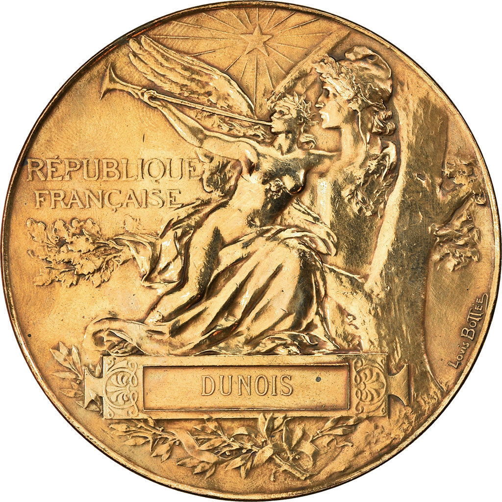 France, Médaille, Exposition universelle de Paris, 1889, Bottée, TTB+, Bronze