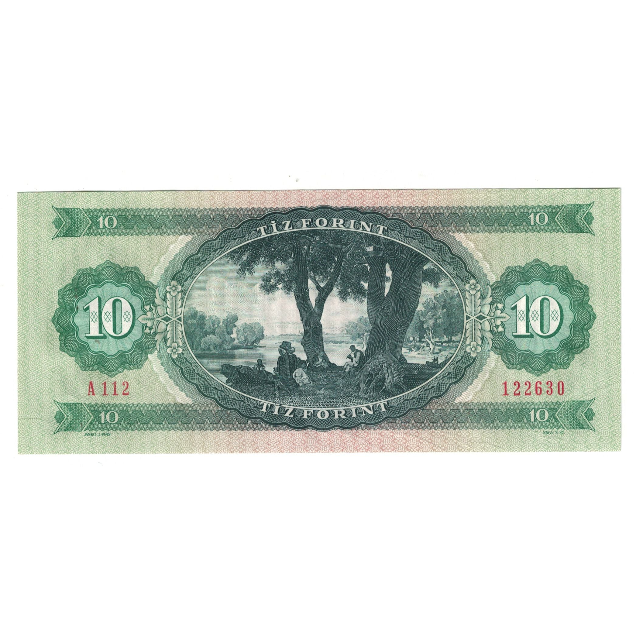 Banknote, Hungary, 10 Forint, 1957-1983, 1975-10-28, KM:168e, UNC(65-70)