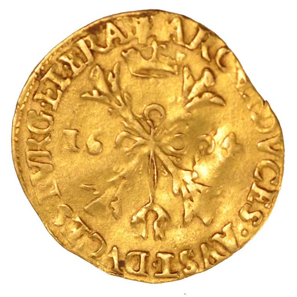 Belgium, Double Albertin, 1604, Anvers, EF(40-45), Gold, 5.09