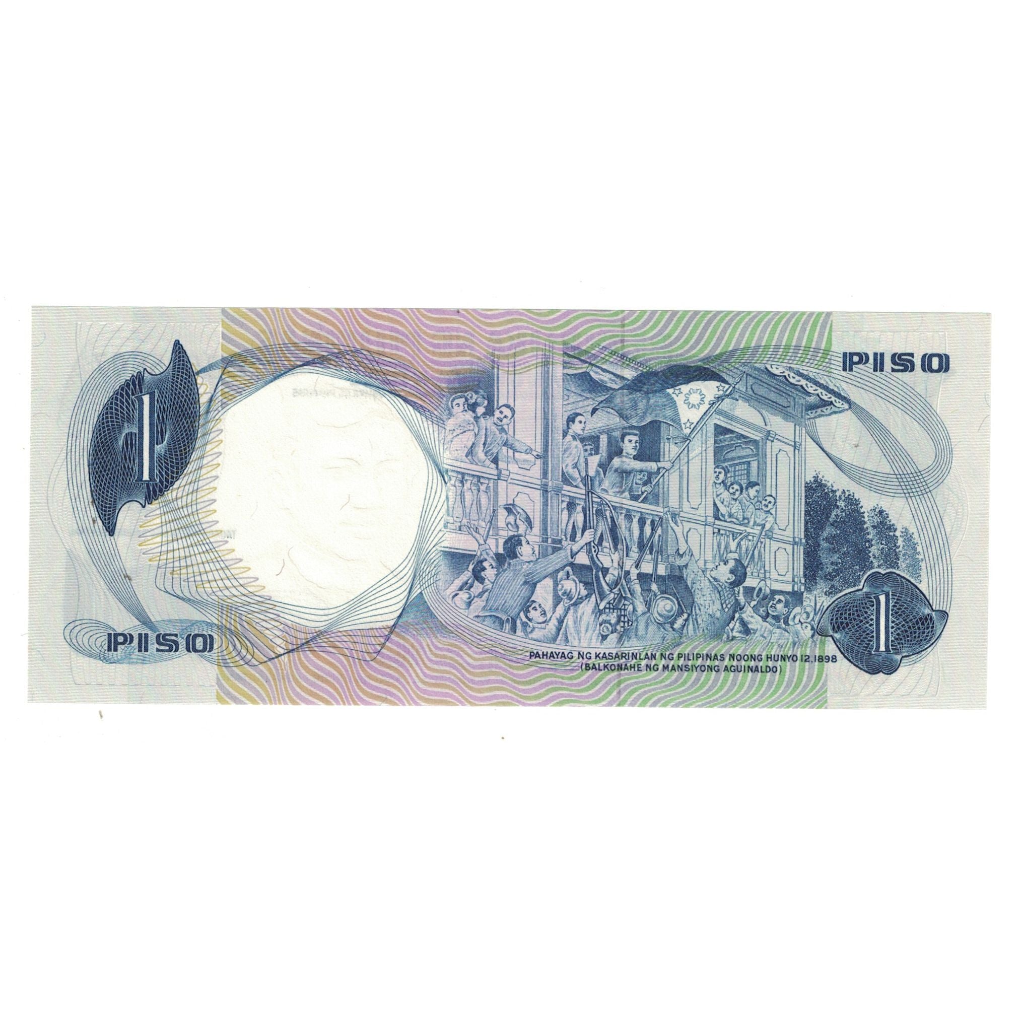 Banknote, Philippines, 1 Piso, KM:142b, UNC(65-70)