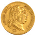 FRANCE, Louis XVIII, 40 Francs, 1818, Lille, KM #713.6, EF(40-45), Gold,...