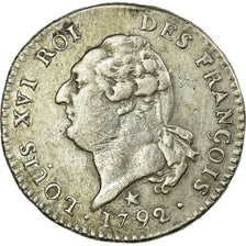 Coin, France, 15 sols françois, 15 Sols, 1/8 ECU, 1792, Lille, EF(40-45)