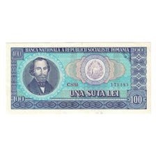 Banknot, Rumunia, 100 Lei, 1966, KM:97a, UNC(64)