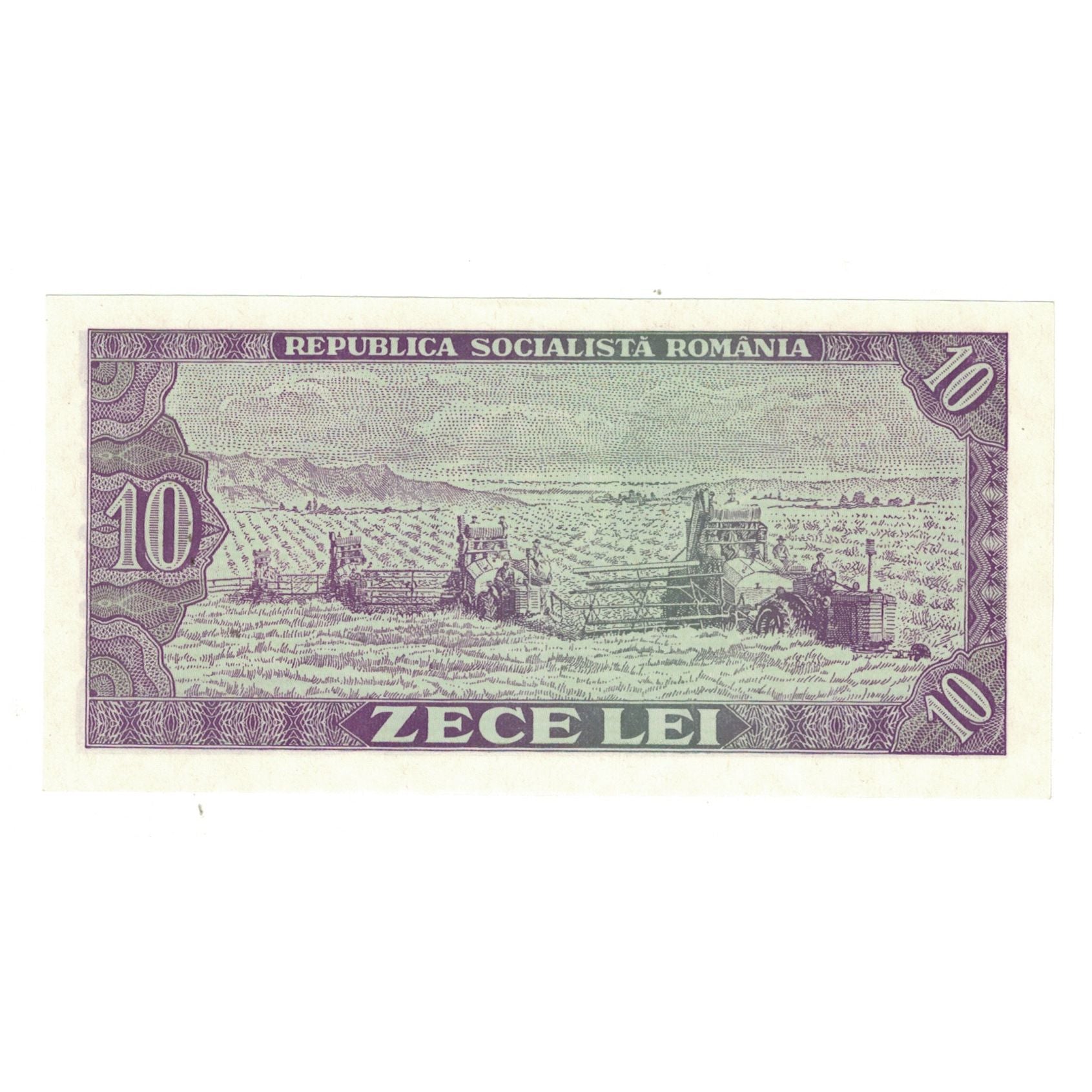 Banconote, Romania, 10 Lei, 1966, KM:94a, FDS