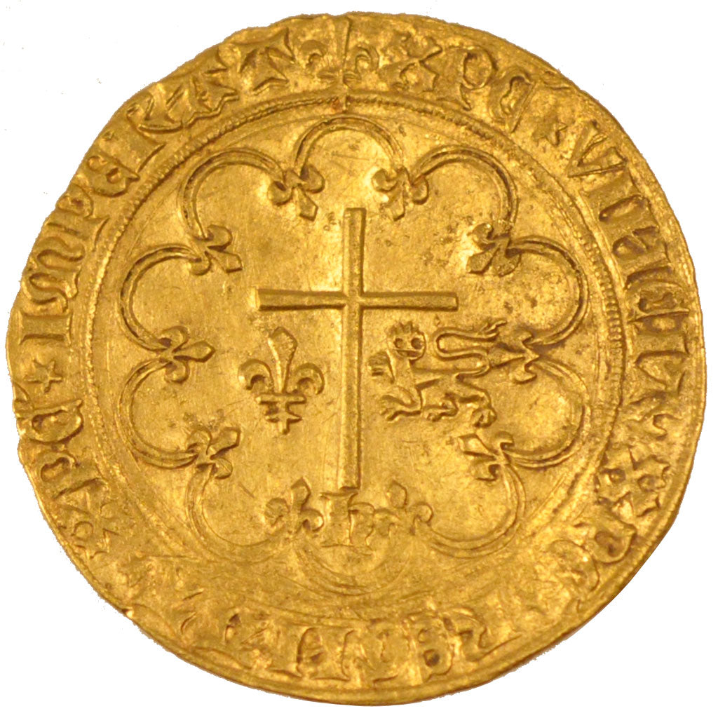 FRANCE, Salut d'or, Saint Lô, EF(40-45), Gold, Duplessy #443A, 3.52