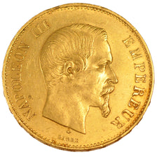 FRANCE, Napoléon III, 100 Francs, 1857, Paris, KM #786.1, AU(50-53), Gold, G...