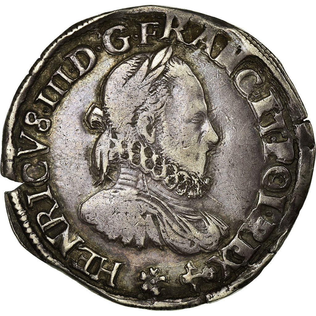 Coin, France, Teston, 1575, Bayonne, EF(40-45), Silver, Duplessy:1126